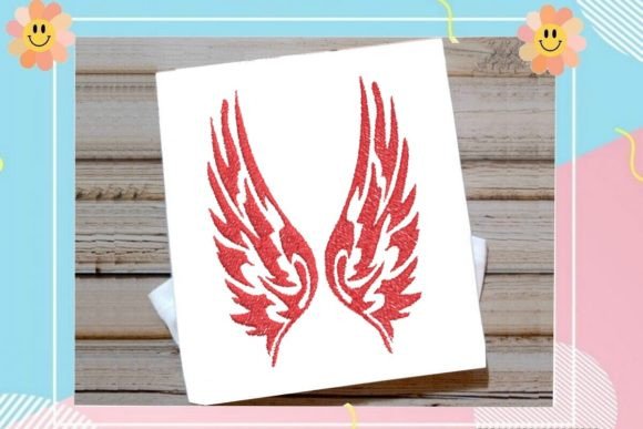 Angelic Wings Elegance: A Holiday Embroidery Review
