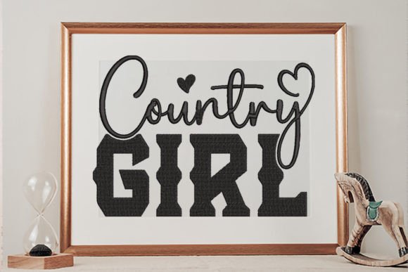 Country Girl: A Rustic Charm Design for Etsy Sellers
