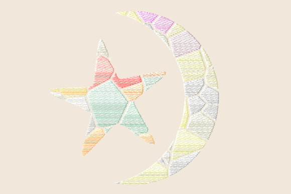 Crescent Moon and Star Mosaic: A Designer's Holiday Review