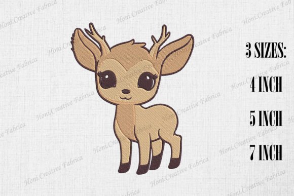 Cute Deer Embroidery Design Review for Makers