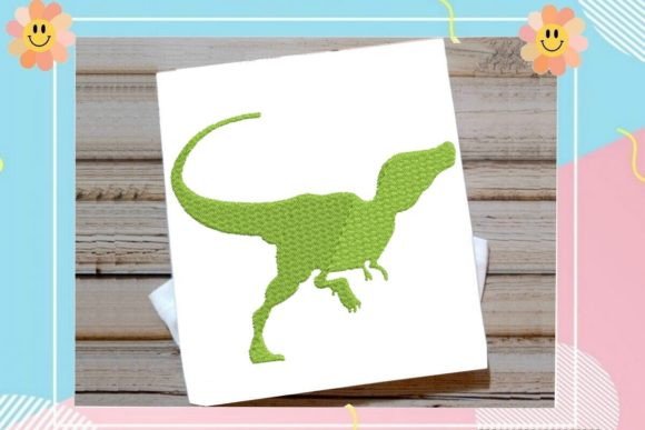 Dinosaur Tyrannosaurus 2: A Seasonal Embroidery Review