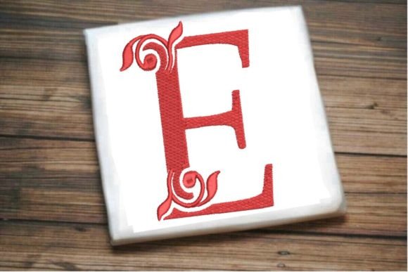 E Letter Beautiful Monogram: A Designer's Review