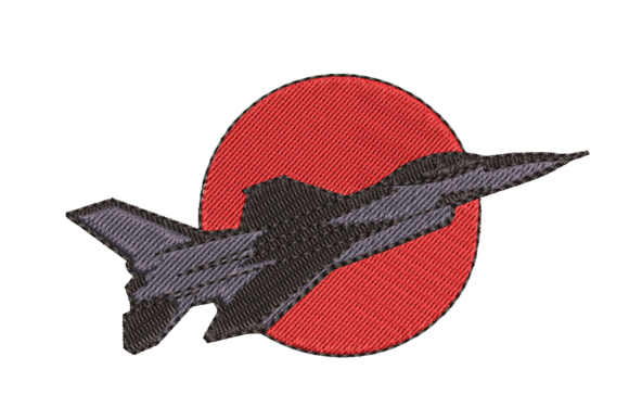 Fighter Jet Embroidery Design Review for Apparel