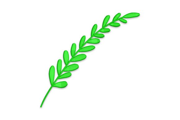 Green Branch with Leafs: A Craft Fair Best-Seller