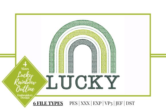 Lucky Rainbow Outline: A Designer's Craft Fair Review