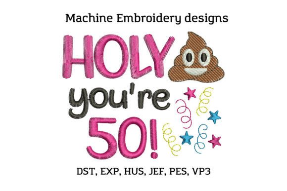 Review: 50th Birthday Toilet Paper Embroidery Design