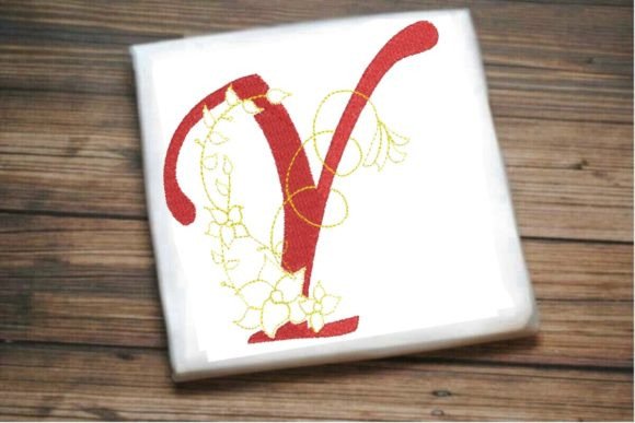 Review: Y Letter Vine Monogram Flower for Boutique Sweatshirts