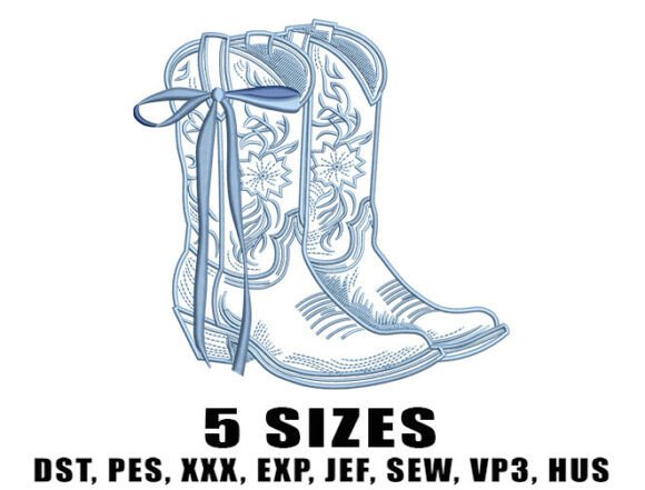 Western Fashion Embroidery Design Review for Etsy Sellers